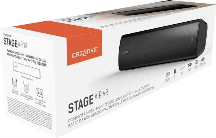 Image du produit Creative Stage V2 (80 W, Canal 2.1)