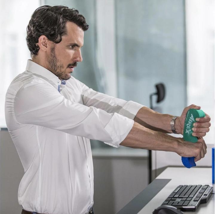 Image du produit Airex Entraîneur manuel bleu avec -logo