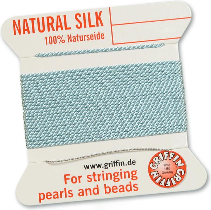Produktbild Leyda Naturseide 2 Meter mit Nadel