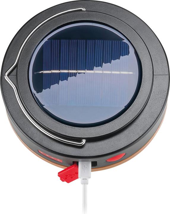 Actual product image Goobay LED solar camping lamp with rechargeable battery