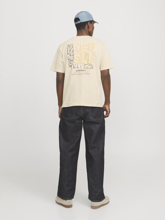 Actual product image Jack & Jones Jorsplit Back Tee Ss Crew Neck Ln (XXL)
