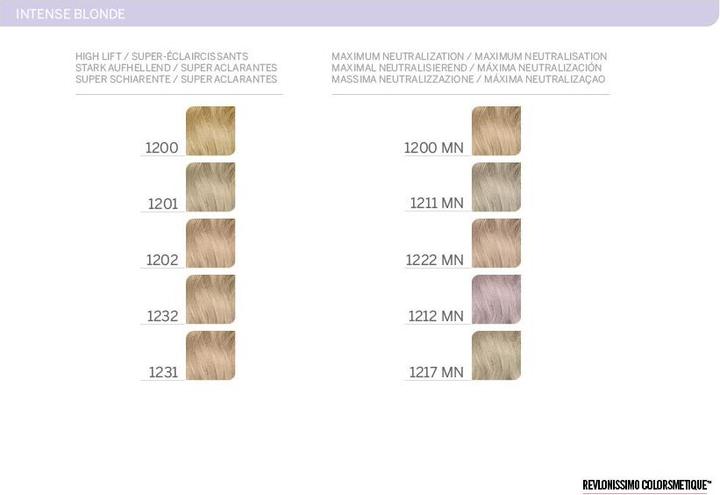 Produktbild Revlon Professional REVLONISSIMO INTENSE BLONDE #1202-platinium 60 ml (1202)