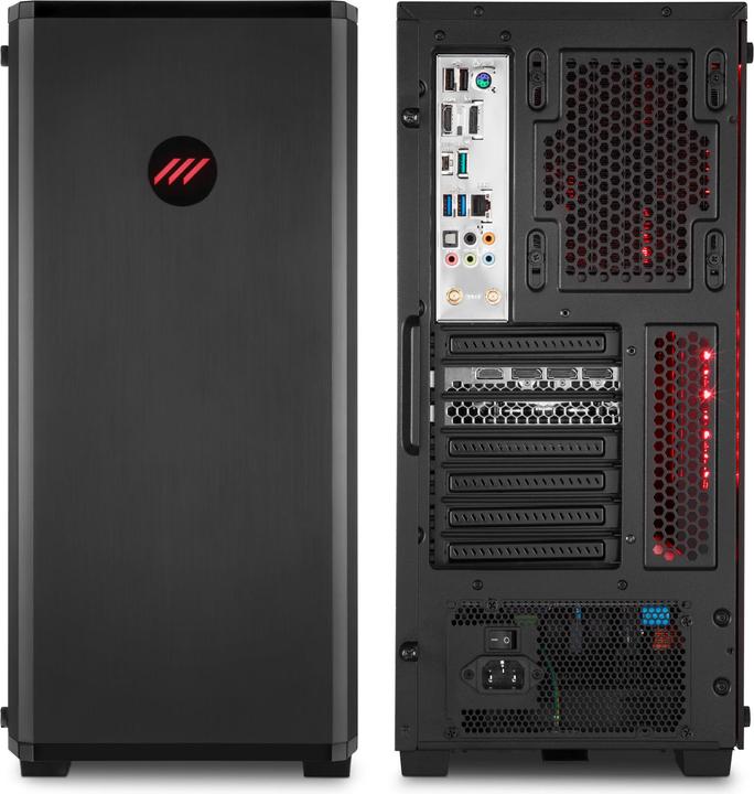 Image du produit Mifcom TEMPEST RTX3060 Ti Ryzen 5 (AMD Ryzen 5 5600X, 16 Go, 1000 Go, GeForce RTX 3060 Ti)