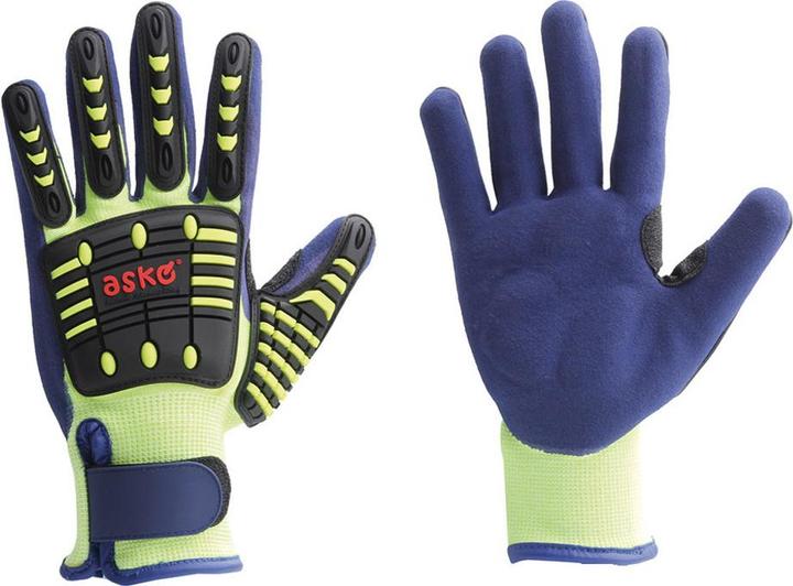 Askö THL-Handschuh Revival, EN 388, CAT II, GrÃ¶ÃŸe 9, blau (9)