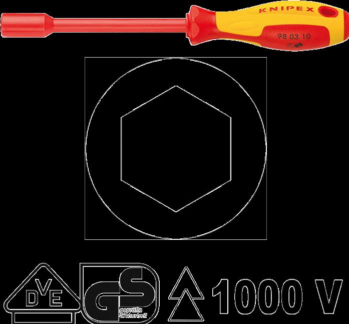 Image du produit Knipex Clés à douilles 98 03 08