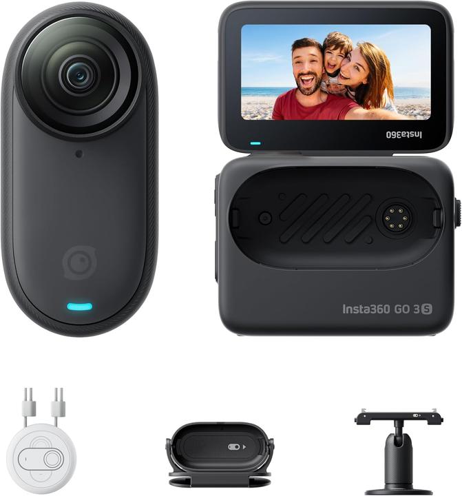 Insta360 Tragbare 4K Mini-Kamera mit Stabilisierung (WLAN)