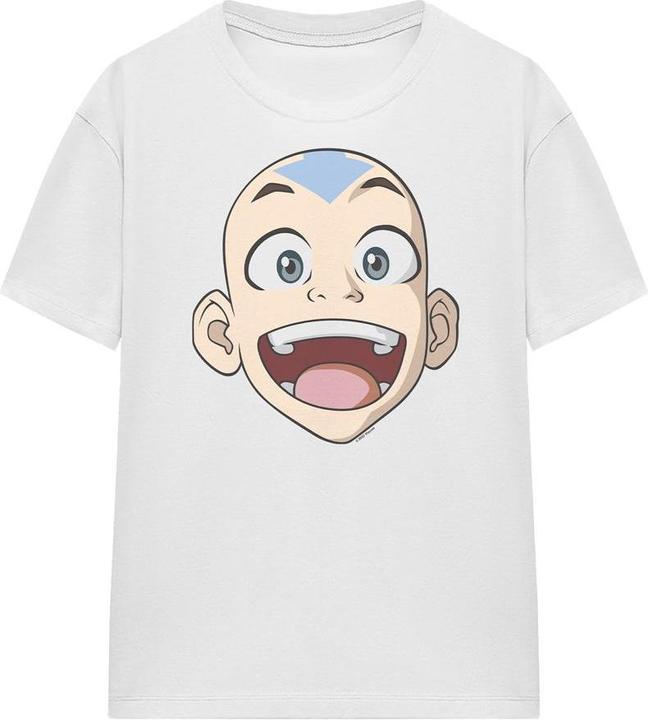 Actual product image Avatar: The Last Airbender Unisex Adult Aang Big Face T-Shirt (XXL)