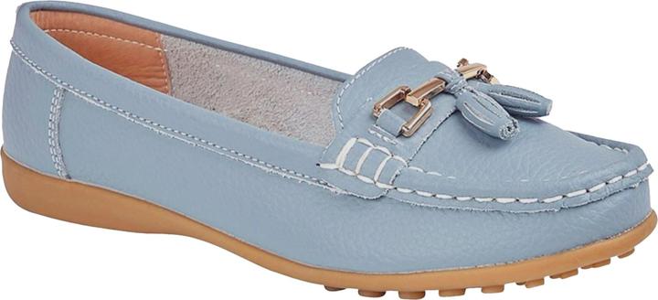 Boulevard Halbschuhe Quaste Leder