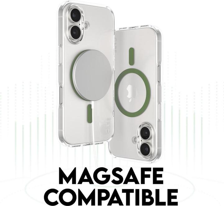 Produktbild PanzerGlass CARE by ® Flagship Case Transparent Urban Combat m. Grün MagSafe iPhone '24 6.9" Pro (Apple iPhone 16 Pro Max)
