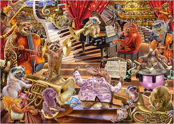 Image du produit Schmidt Spiele La manie de la musique (1000 pièces)