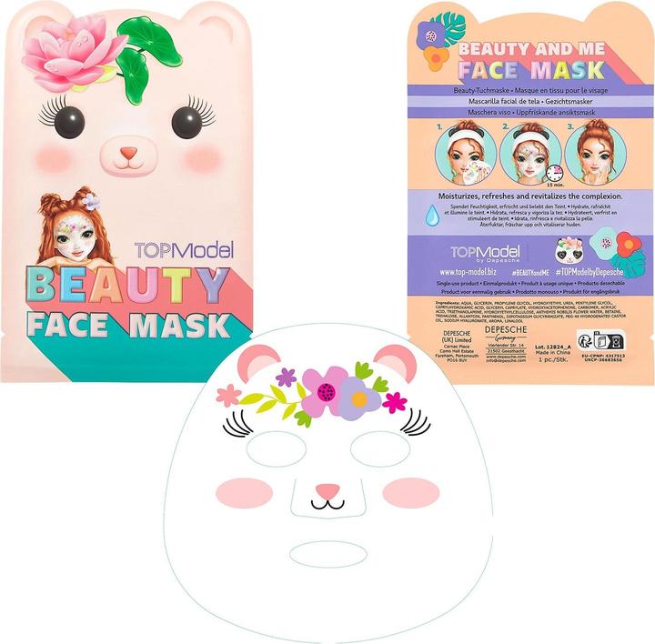 Image du produit Top Model (Offre groupée) TOPModel - Masque pour le visage Animal BEAUTY and ME ( 0412824 )