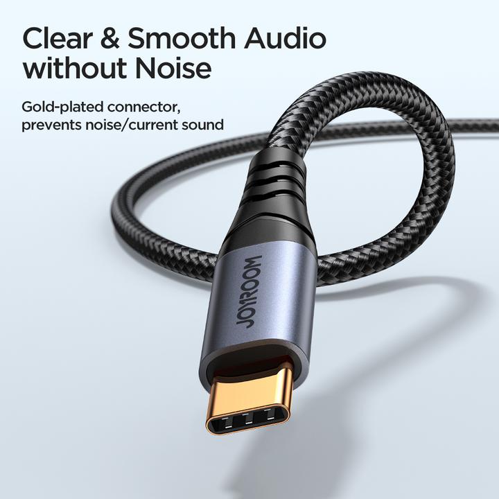 Image du produit Joyroom USB-C – 3.5mm Klinke (1.20 m, Jack 3,5 mm (AUX))