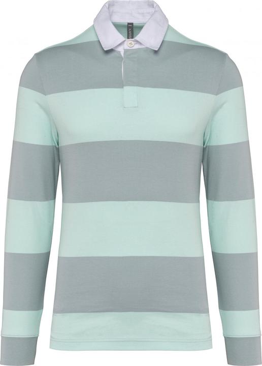 Light Grey, ice mint stripes