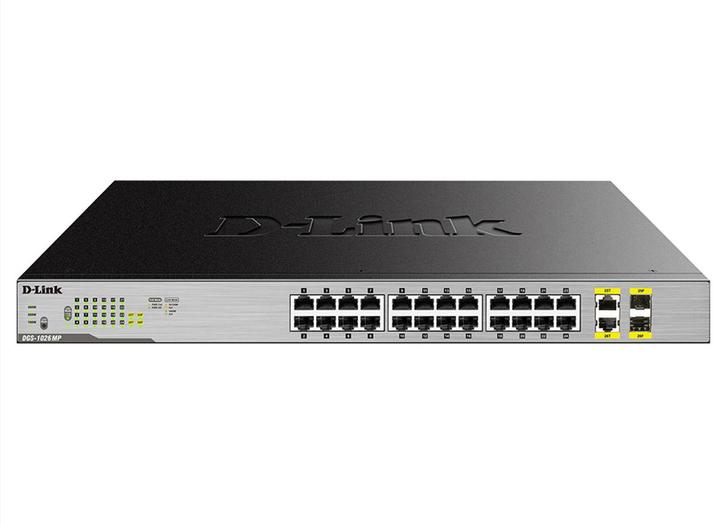 Image du produit D-Link 26-PORT LAYER2 POE+ GB SWITCH (24 Ports)