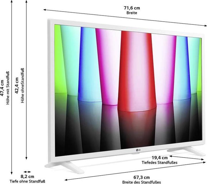 Produktbild LG 32LQ63806LC (32", LQ63, LED, Full HD, 2022)