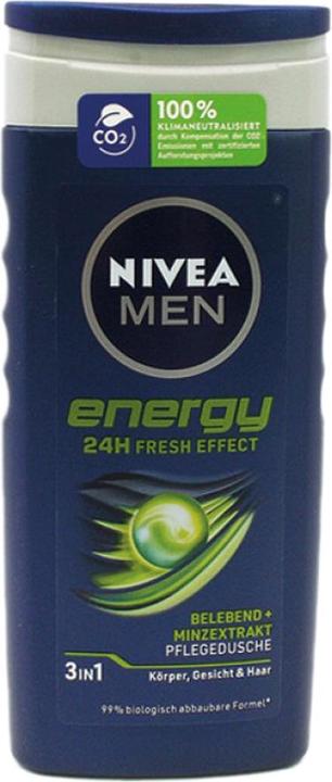 Actual product image NIVEA Energy (250 ml)