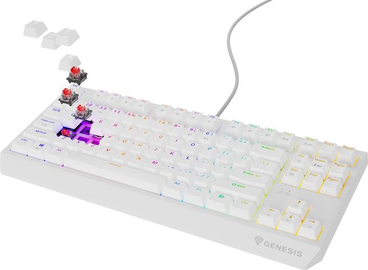 Produktbild Genesis herní mechanická klávesnice THOR 230 TKL (US, Kabelgebunden)