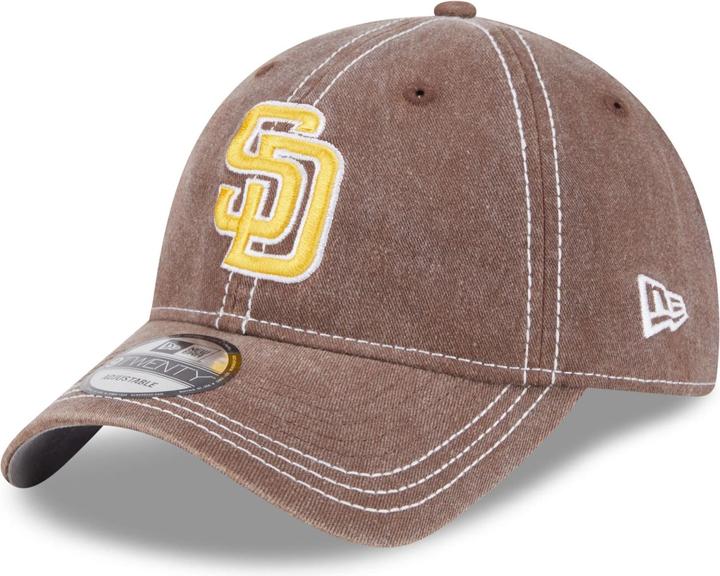 Produktbild New Era 9Twenty Cap - Washed San Diego Padres Vintage Braun