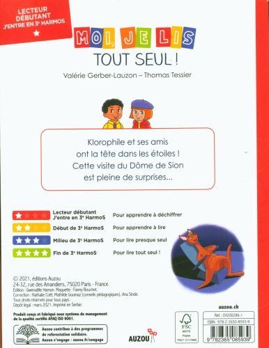 Immagine prodotto Moi, je lis tout seul! / Le Dôme de Sion / Lecteur débutant, j'entre en 3è Harmos (Francese, Gerber-Lauzon Valérie, Tessier Thomas, 2021)