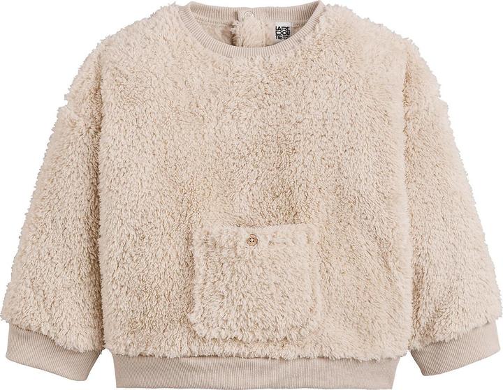 Produktbild La Redoute Collections Webpelz-Shirt mit rundem Ausschnitt (86)