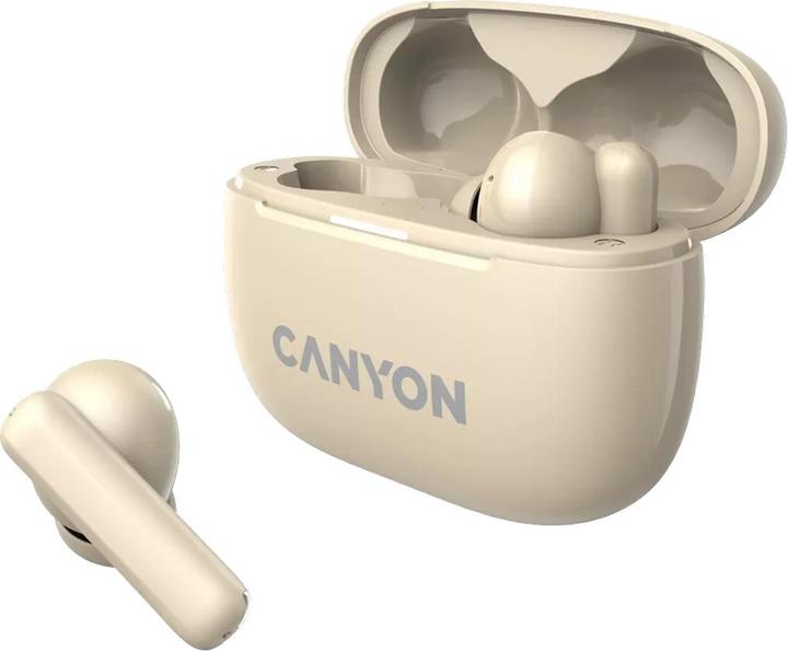 Produktbild Canyon TWS-10, On Go, 10 ANC, True Wireless Bluetooth in-ear headphones, charging station in (ANC, 2 h, Kabellos)