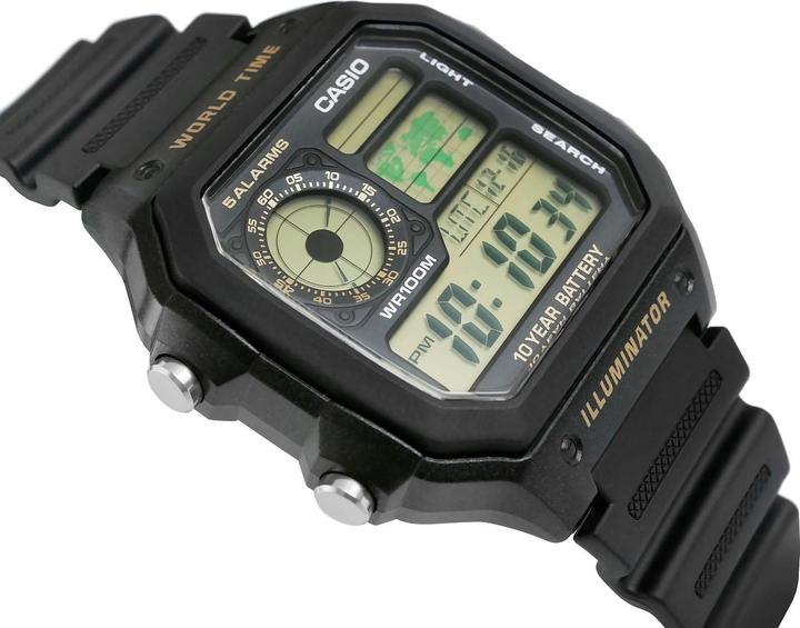 Produktbild Casio AE-1200WH-1B (Digitaluhr, 43 mm)
