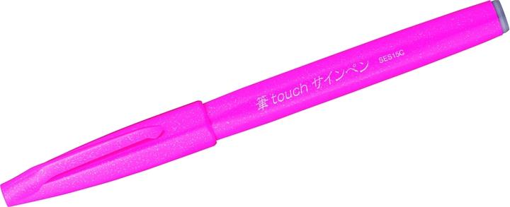 Actual product image Pentel Brush Pen Sign Pen Brush (Rose, 1 x)
