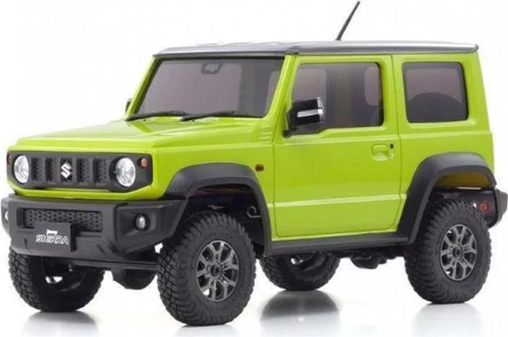 Actual product image Kyosho Mini-Z 4x4 Series Suzuki Jimny Sierra Kinetic Yellow RTR (RTR Ready-to-Run)
