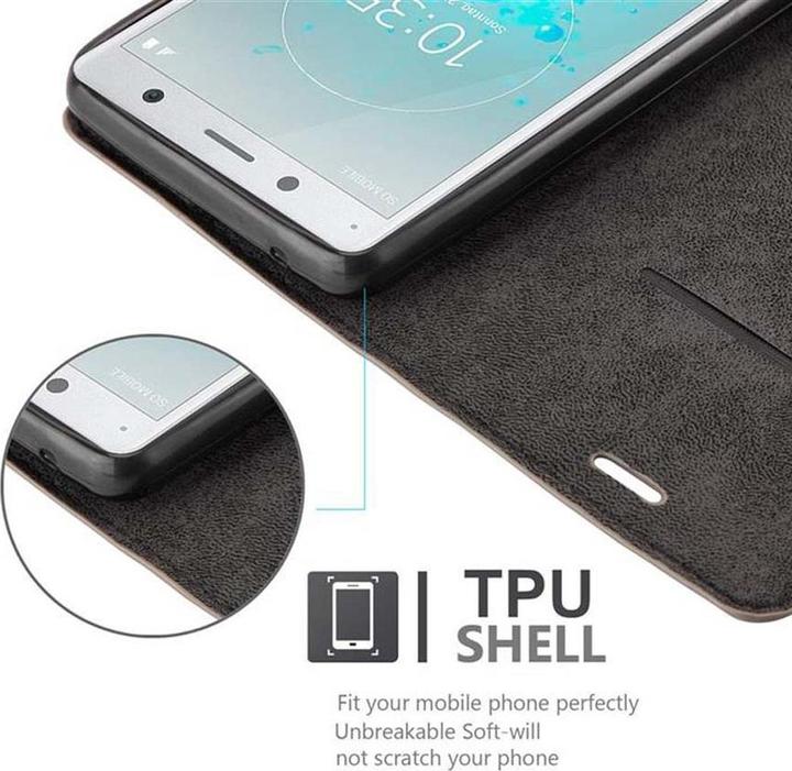 Productafbeelding Cadorabo Boek Onzichtbare Magneethoes (Sony Xperia XZ2)