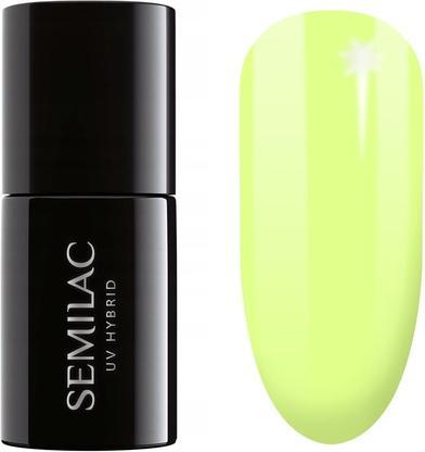 Semilac UV Hybrid Nagellack 604 Luminous Lemon 7ml (Luminous Lemon, UV-Gel Lack)
