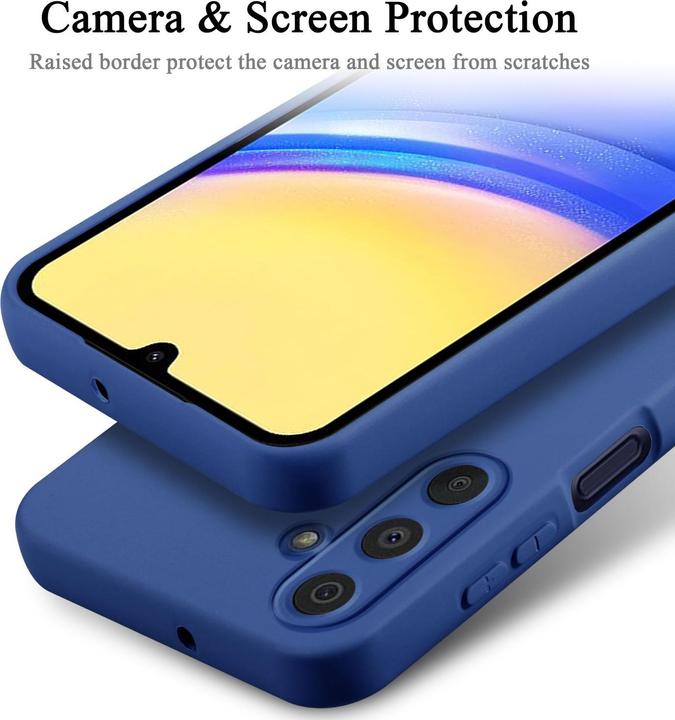 Immagine prodotto Cadorabo Custodia per Samsung Galaxy A15 in TPU con design in silicone a protezione dai liquidi (Samsung Galaxy A15)