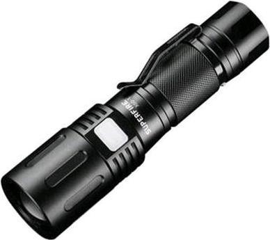 Actual product image Superfire Flashlight X60-T, 1500lm, USB (15.80 cm)