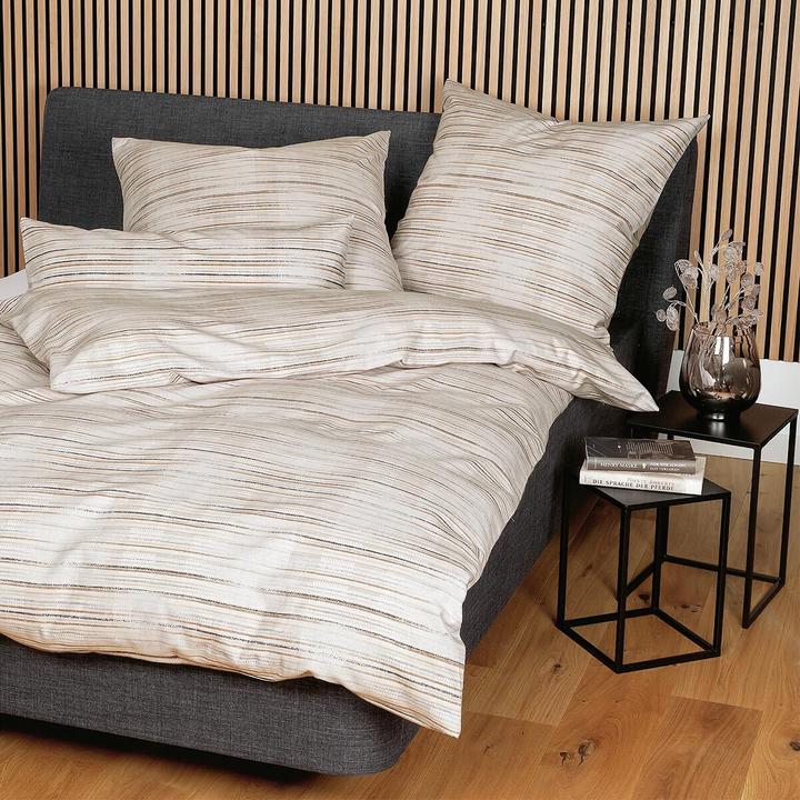 Produktbild Janine Edelflanell Bettwäsche Chinchilla S 78064 naturell (Bettwäsche Set, 135x200 cm, 80x80 cm)