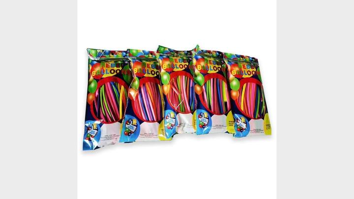 Actual product image Folat Colored model balloons