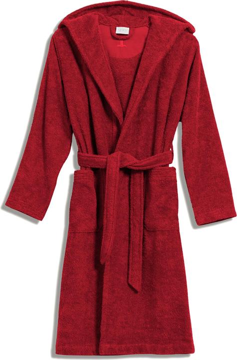 Productafbeelding Möve Superwuschel Kinder &Tieners jas met capuchon rood (152)