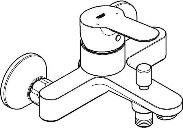 Immagine prodotto Grohe Einhand-Wannenbatterie BAUEDGE