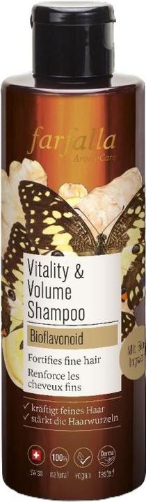 Farfalla Vitality & Volume Shampoo Flasche 200 ml (200 ml, Flüssiges Shampoo)