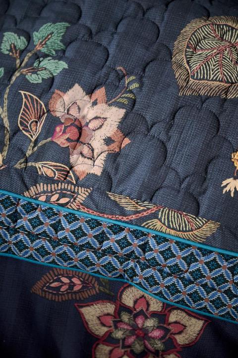 Actual product image PIP Studio Buenas Noches bed linen dark blue 135x200cm (1 set) (Duvet cover, 135x200 cm)