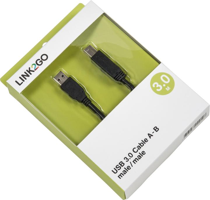 Image du produit Link2Go Câble USB 3.0 (3 m, USB 3.0)