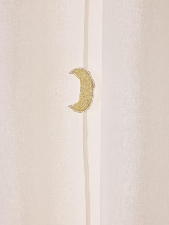 Actual product image Vertbaudet Kinderzimmer Vorhang STERNE & WOLKEN mit Ösen & Girlande (135 x 240 cm)