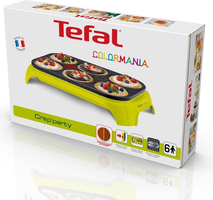 Actual product image Tefal Crepes party Colormania - Grillplaat