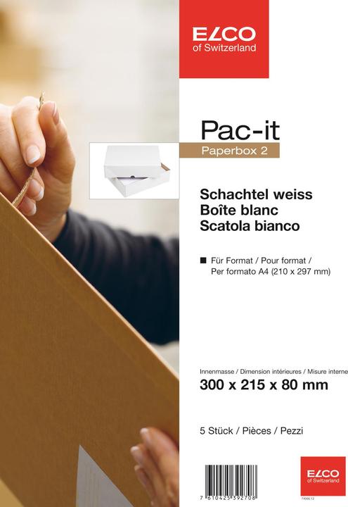 Produktbild Elco Paperbox Pac-it (228 x 308 x 82 mm, 5 x)