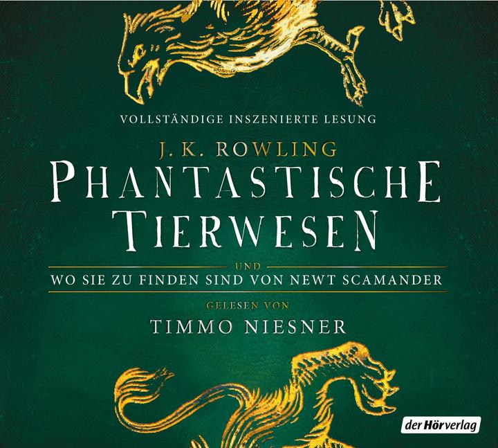 Actual product image Fantastic Beasts and Where to Find Them (J.K. Rowling, German)