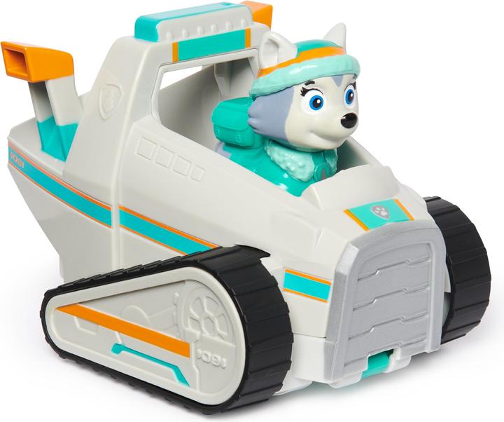 Immagine prodotto Spin Master PAW Patrol, lo spazzaneve di Everest, auto giocattolo con figura d'azione da collezione, giocattolo