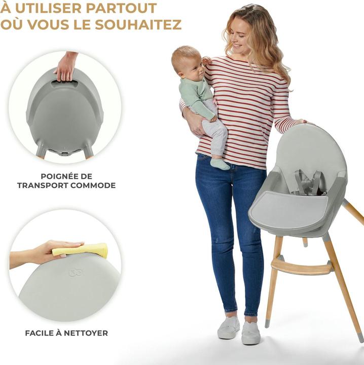 Image du produit KinderKraft Fini 2 (Chaise haute)