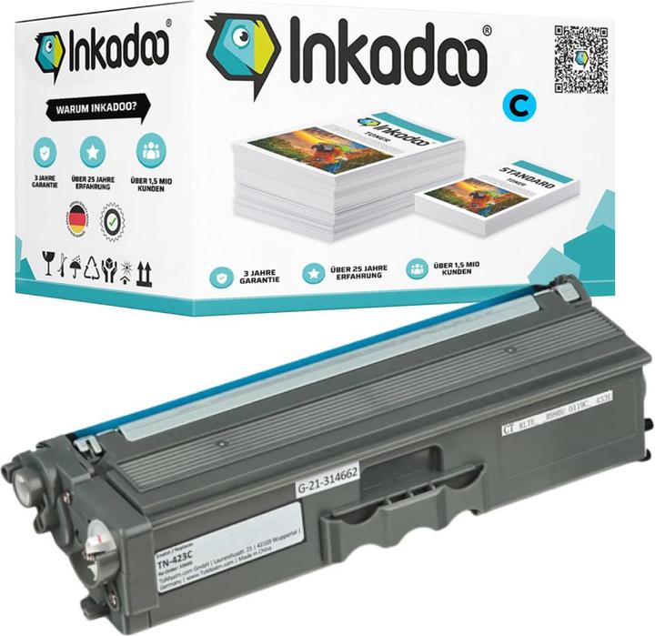 Immagine prodotto Inkadoo Toner compatibile per Brother MFC-L 8900 CDW (C)