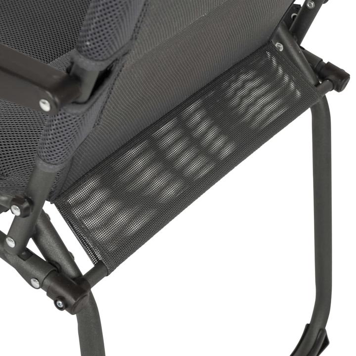 Actual product image Bo-Camp Copa Rio Comfort XXL Air Campingstoel - Gepolsterd - Grijs