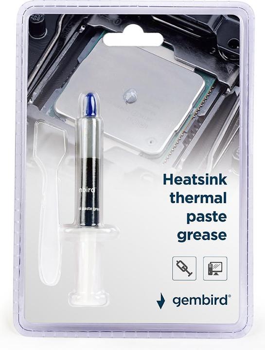 Immagine prodotto Gembird Dissipatore di calore Grasso termico 3g (4.50 W/m K, 3 g)