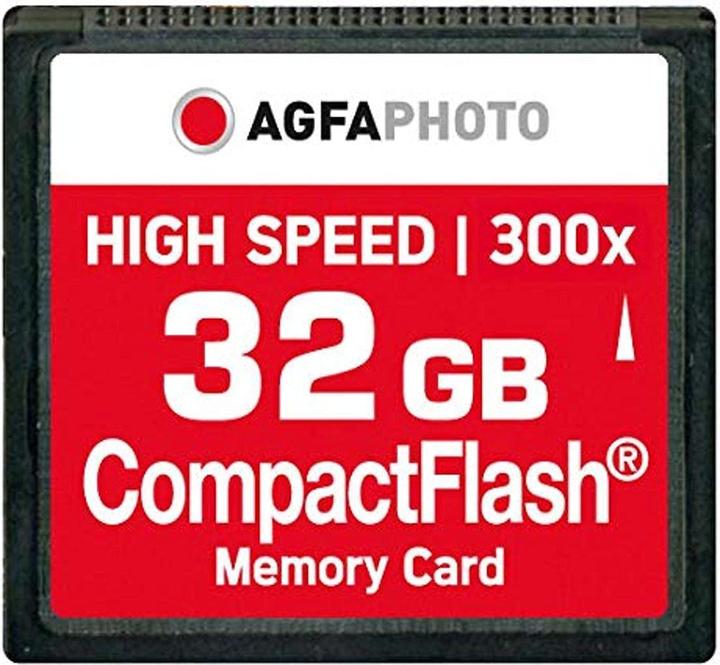 Image du produit AGFAPHOTO Compact Flash 32Go Haute Vitesse 300x MLC (32 Go, CF)
