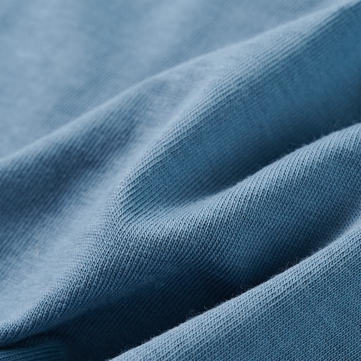 Immagine prodotto VidaXL Camicia da bambino a maniche lunghe blu medio 116,Materiale: 100 (116)